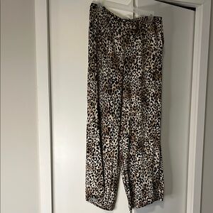 Bershka Leopard Print Pants